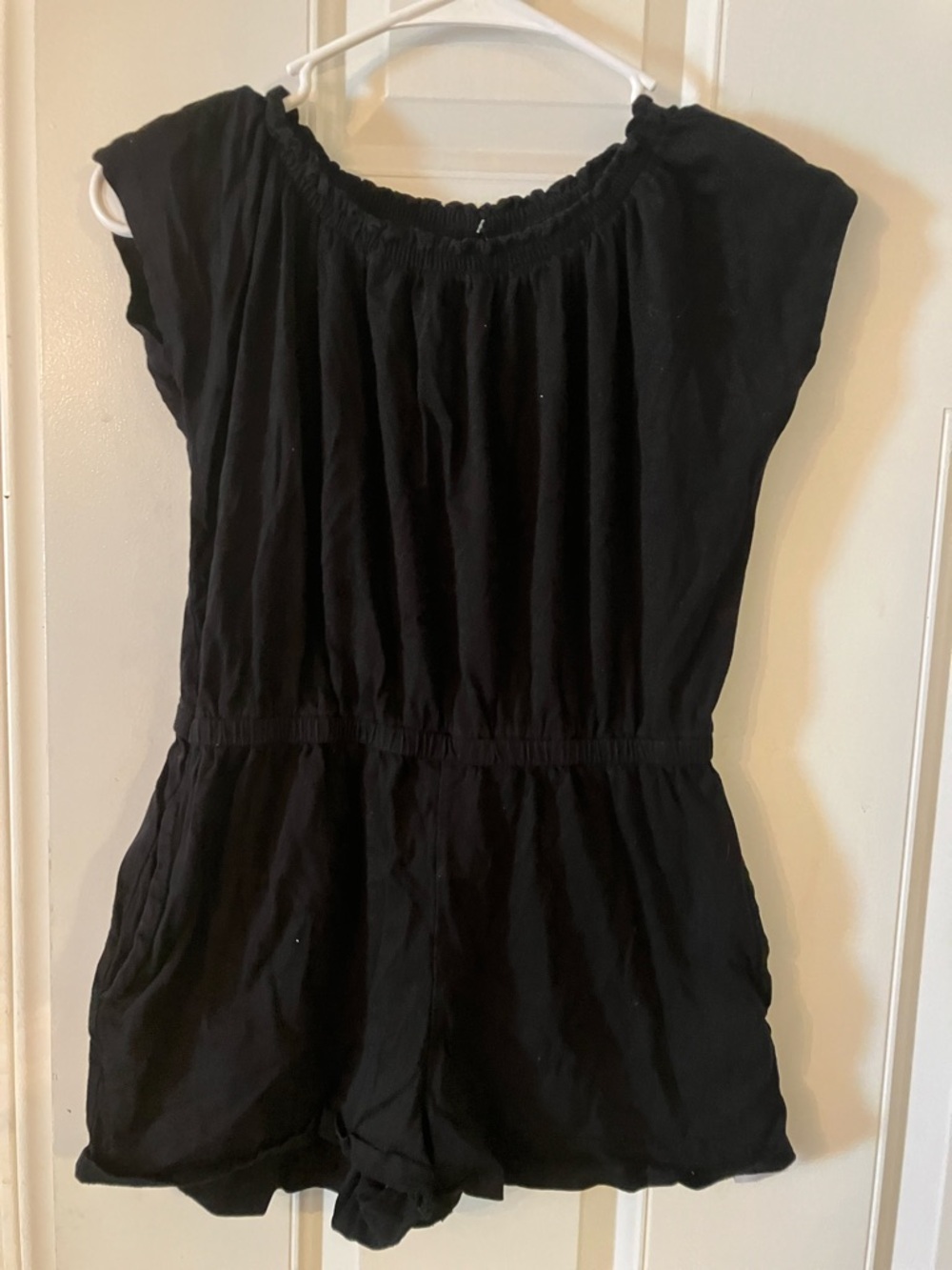 *3 for $10 sale* Old Navy Black Girls' Short Sleeve Romper